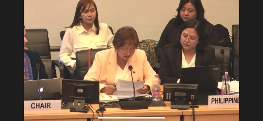 DFAPHL's tweet image. 🇵🇭cites major strides in human rights promotion in #ConstructiveDialogue with @UNTreatyBodies Committee on Economic, Social and Cultural Rights on 18-19 Feb 2025! PH recommits  to #ICESCR  bolstering nat’l actions &amp;amp; global #HumanRights leadership🌐💬  #DFAForgingAhead