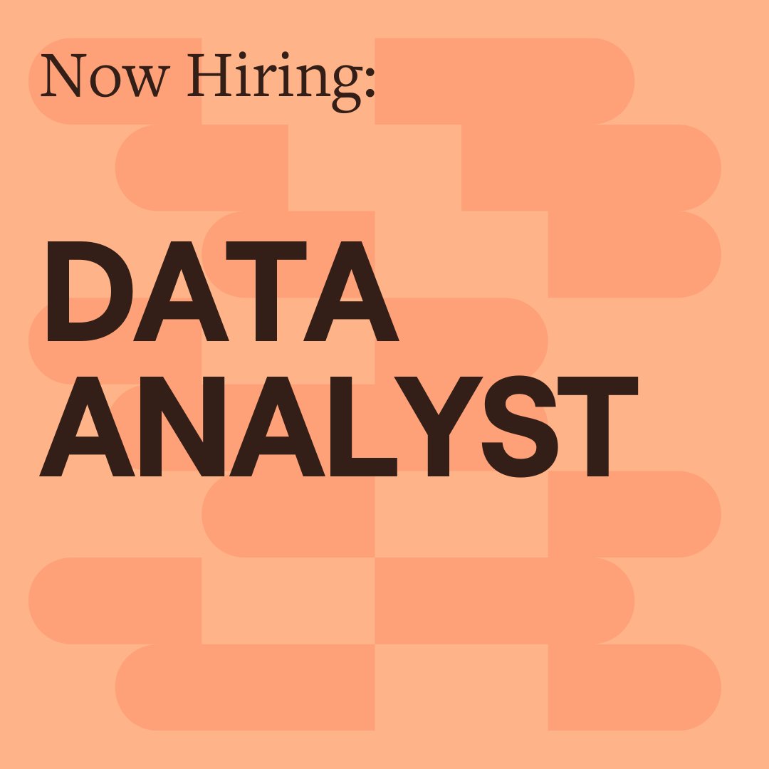 We’re excited to be expanding our Data Labs team with a new Data Analyst position! If you have data management and analysis expertise and an interest in housing policy, we want to hear from you: ow.ly/SnvB50V3bLn