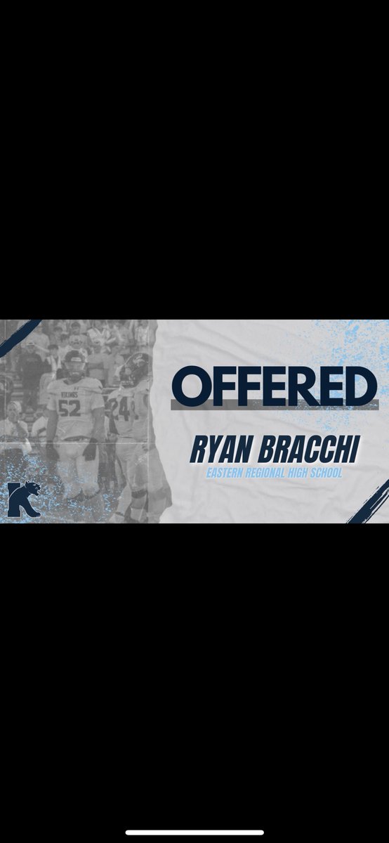 Ryan Bracchi (@ryan_bracchi) on Twitter photo Blessed to receive my first offer to play football at Kean University
<a href="/CoachEvanDurand/">Evan Durand</a> <a href="/ECCRSDFootball/">Eastern Vikings Football</a>
<a href="/KUFootball212/">Kean University Football</a> Blessed to receive my first offer to play football at Kean University
<a href="/CoachEvanDurand/">Evan Durand</a> <a href="/ECCRSDFootball/">Eastern Vikings Football</a>
<a href="/KUFootball212/">Kean University Football</a>