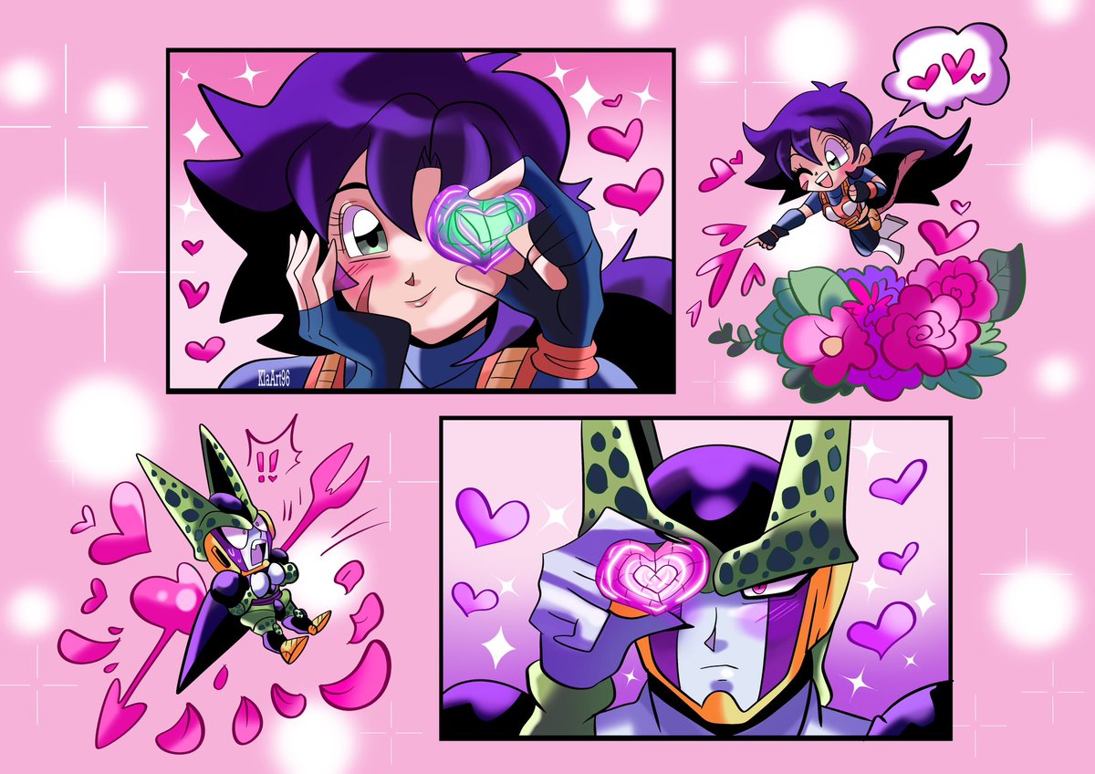 Laura x cell perfect Valentine. Day ❤️💚#ドラゴンサバイバル4