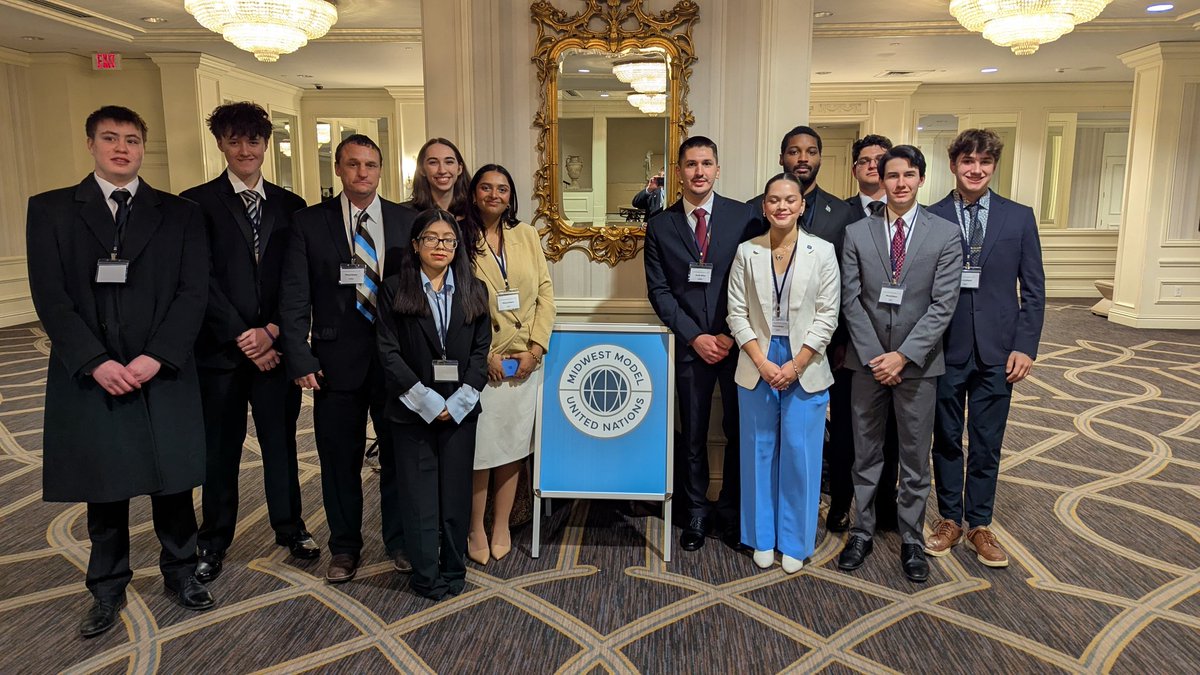 JCCCModelUN's tweet image. JCCC ModelUN at MIDWEST Model United Nations Conference 2025 @JCCCStudentLife @JCCCtweet @CoLabJCCC