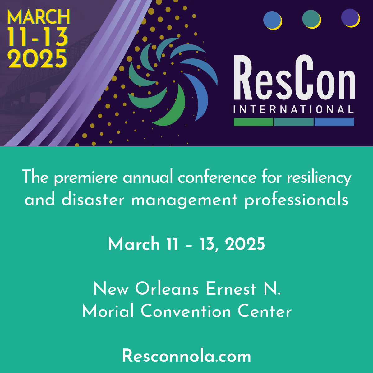 Spread the news! ResCon is approaching soon!
resconnola.com