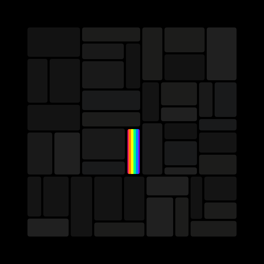 M_Pierini's tweet image. shine
#つぶやきProcessing #genart #openprocessing #rgb #pixel #digitalart