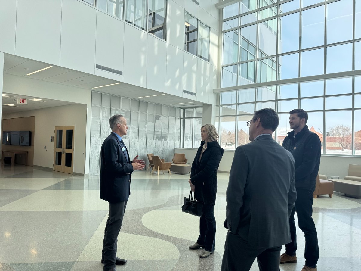 Dave Cook (@ndsupresident) on Twitter photo Honored to host Congresswoman <a href="/JulieFedorchak/">Julie Fedorchak</a> on campus today. She toured our new Peltier Complex and Dr. Webster's Polymers and Coatings lab, witnessing our cutting-edge research and the innovations making a significant impact across the United States. Honored to host Congresswoman <a href="/JulieFedorchak/">Julie Fedorchak</a> on campus today. She toured our new Peltier Complex and Dr. Webster's Polymers and Coatings lab, witnessing our cutting-edge research and the innovations making a significant impact across the United States.