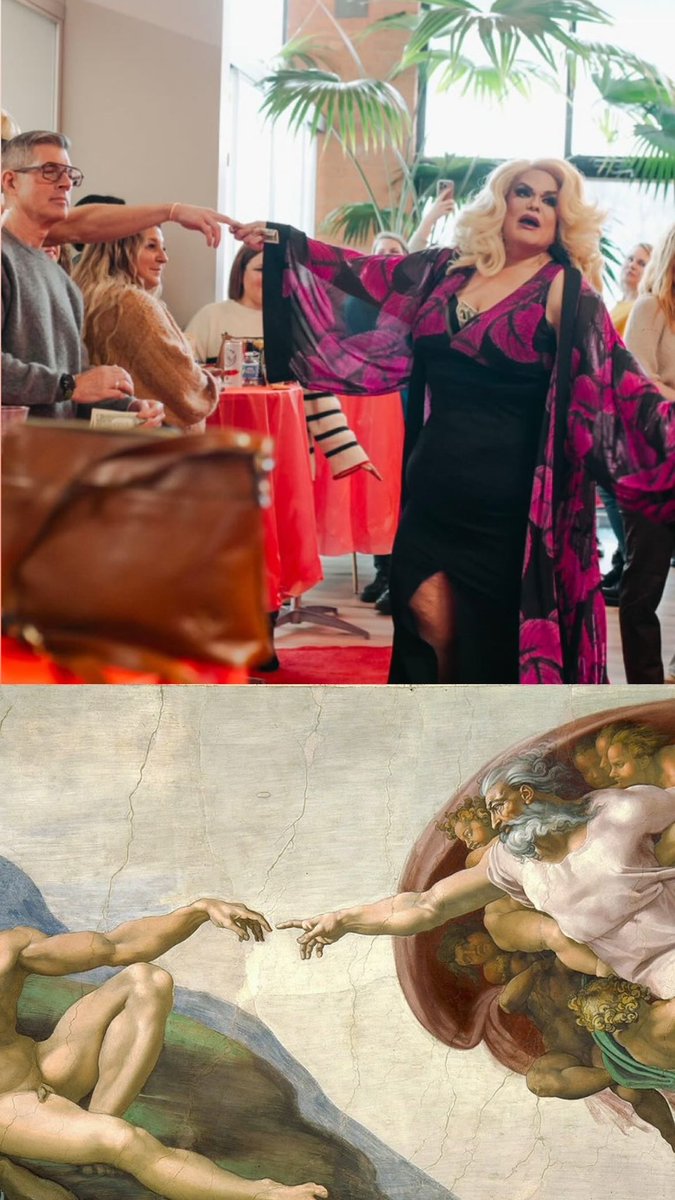 Drag brunch is God’s work. Blessed be the fruit. They still call us fruits, right?