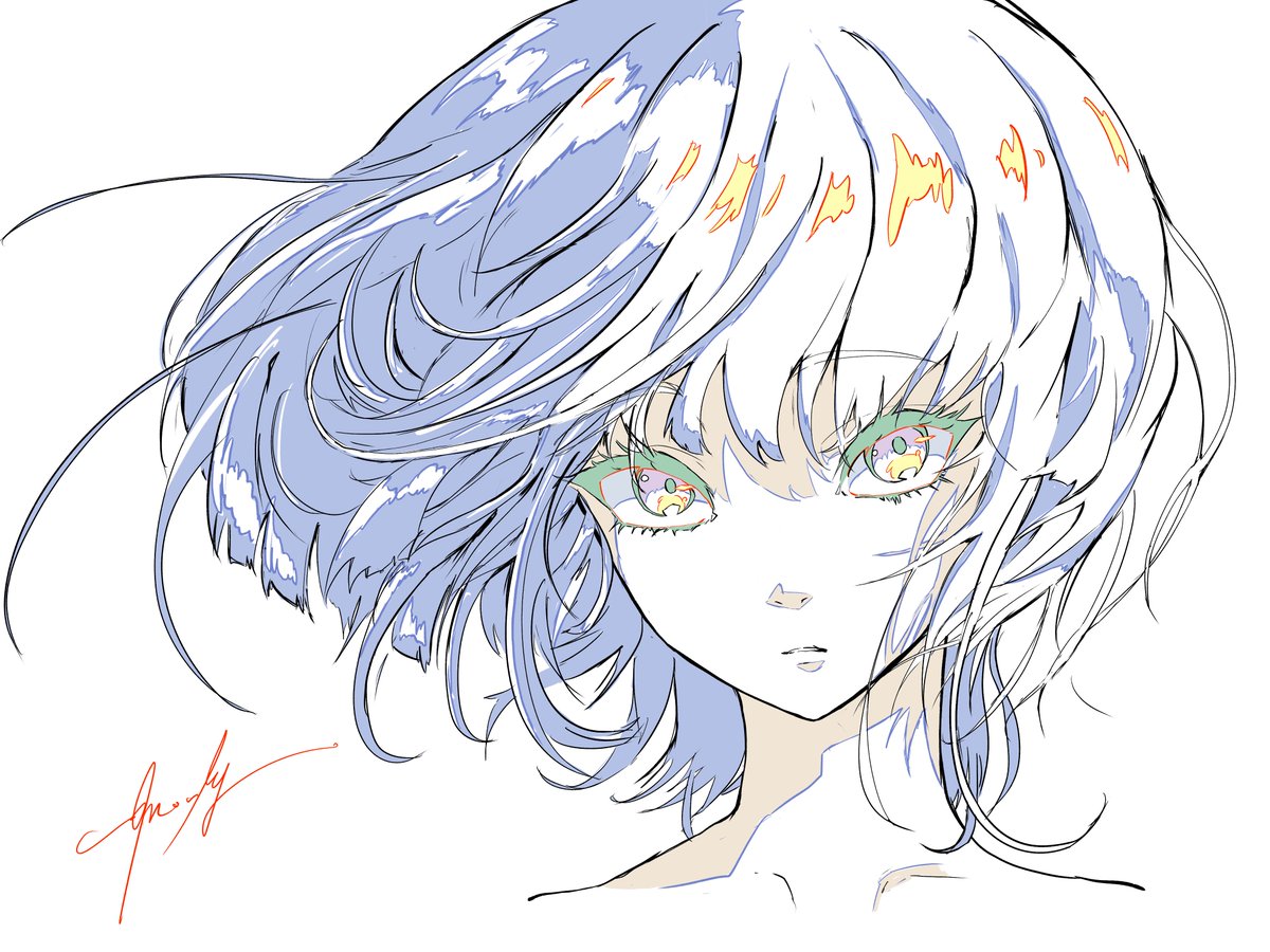 Morly_Kuten's tweet photo. 原画風イラスト
#イラスト好きと繋がりたい https://t.co/HAAhC6RBET