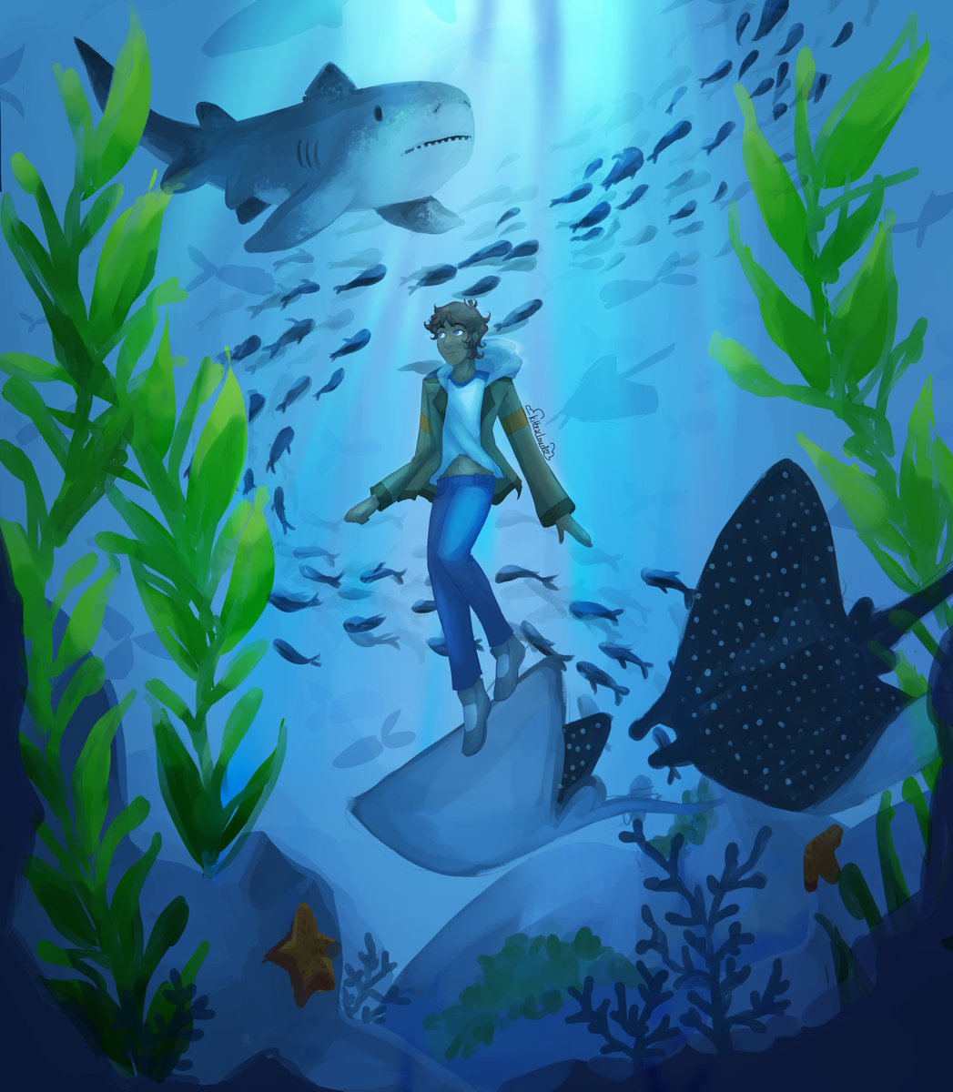 KitteaCloud's tweet photo. Lance loving sharks is one of my favorite facts fr. Also I loved this piece! It was so funnn.
#voltron #vld #klance #lancemcclain #lancevld #art #digitalart #artist #artwork https://t.co/AWXsVrAhAz