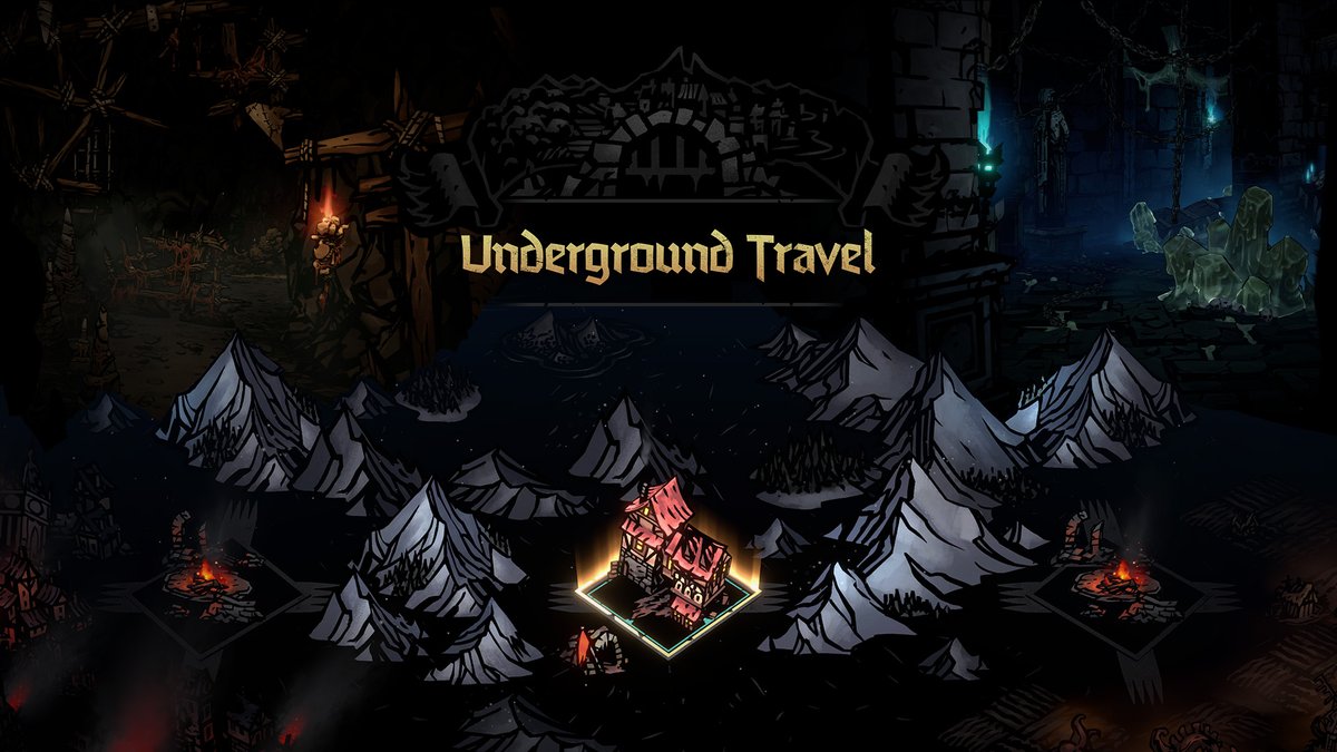Utilize Underground Travel to get across your Kingdom quickly!

In order to unlock this travel option you will need to visit inns with underground network entrances. Once you have visited connecting inns, you can then use underground travel to move between them.