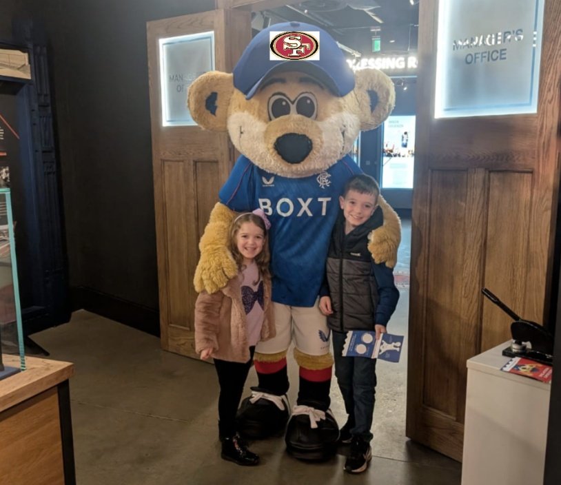 seanwithers's tweet photo. @RangersReview55 @Chris_Jack89 Kids and the wife done the rangers museum tour today, broxi was there and the kids loved it https://t.co/BF03F9C2zc