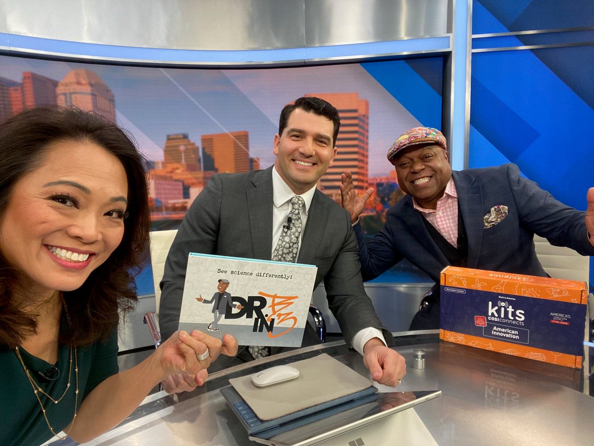 Just love everything Dr. B does to elevate central Ohio and <a href="/COSI/">COSI</a> !  Congrats on winning #1 Science Museum in the Country from <a href="/USATODAY/">USA TODAY</a> 's Reader's Choice!  FIVE TIMES!  Historic moment!  Watch our full intv with <a href="/FredericBertley/">Frederic Bertley</a> from earlier today.  facebook.com/AngelaAn10TV/v…