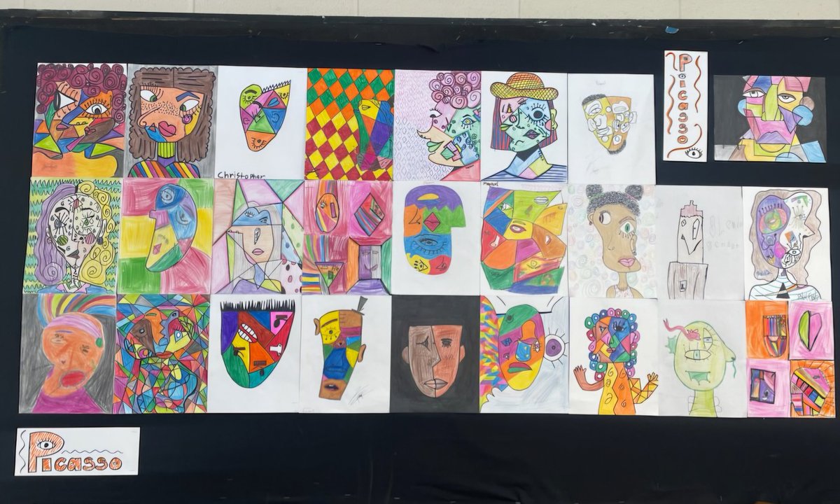 Saint Anne (@stannestars) on Twitter photo Mr. Eulenberg and Mrs. Miller's classes proudly displayed their latest artwork today. Cubism: An art movement developed in the early 20th century by Picasso & Braque, Picasso wanted to show how things look from different angles all at once, rather than one side! <a href="/WaterlooCDSB/">Waterloo Catholic DSB</a> Mr. Eulenberg and Mrs. Miller's classes proudly displayed their latest artwork today. Cubism: An art movement developed in the early 20th century by Picasso & Braque, Picasso wanted to show how things look from different angles all at once, rather than one side! <a href="/WaterlooCDSB/">Waterloo Catholic DSB</a>