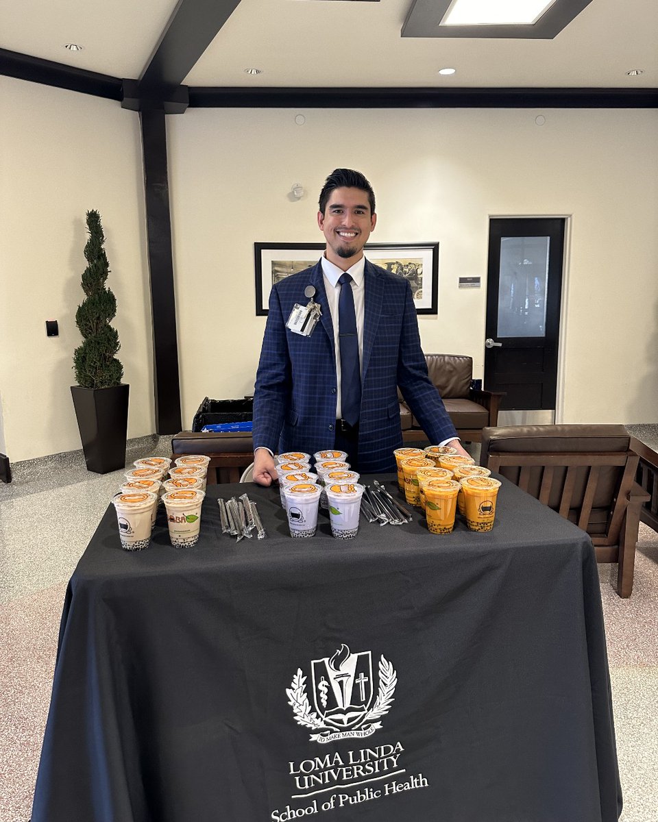 llusph's tweet photo. 🧋 A HUGE thank you to everyone who joined us for the Boba Run today! Loved connecting with each of you and seeing so many new faces. Stay tuned for more upcoming events with our Student Association - we've got some exciting plans in the works! 

#LLU #LLUSPH #PublicHealth #SPH https://t.co/7AjWA0eomn
