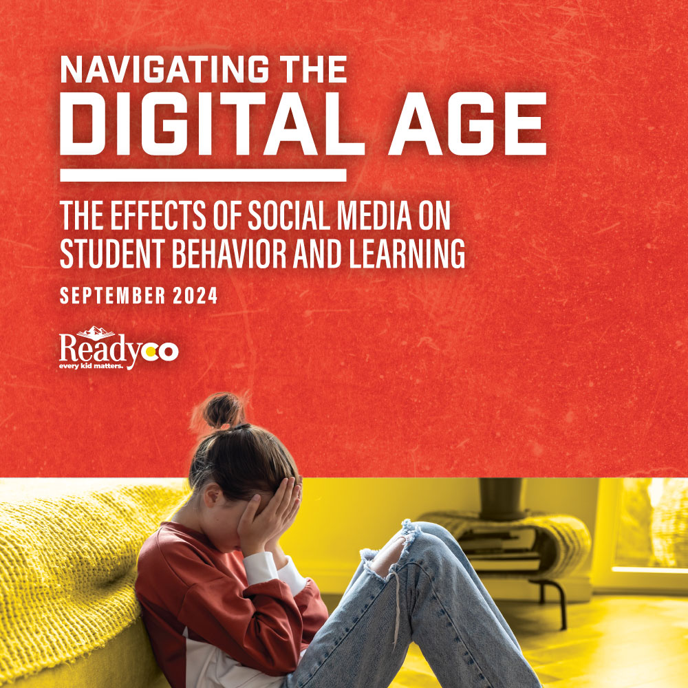 Our recent report examines the pervasive effects of social media on student behavior and learning, highlighting issues like increased anxiety, reduced attention spans, and decreased academic performance. For more insights, read the full report here: readycolo.org/navigating-the…