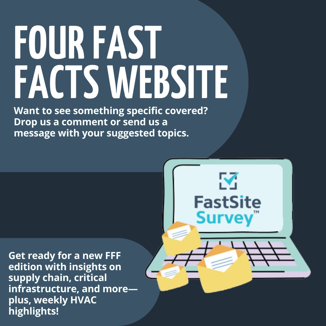 EmpowerEquity's tweet image. Four Fast Facts is back with even more must-know insights! 🚀 Get ready for fresh takes on supply chain, critical infrastructure, and HVAC. Subscribe to our website to catch up on past facts and stay updated! 🔥 empeq.co/fast-facts/ #FourFastFacts #FFF #TechTrends #EMPEQ