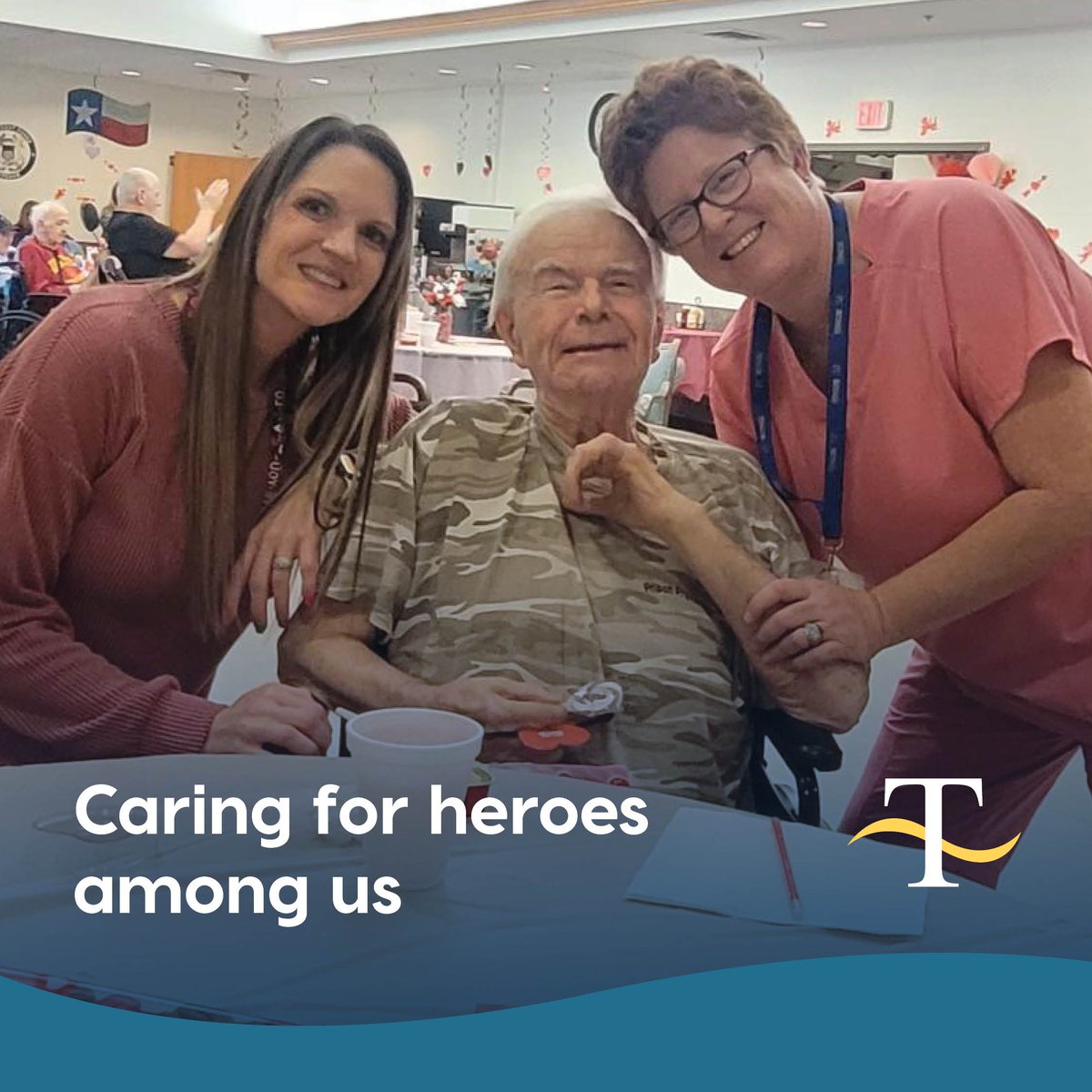 At Touchstone Communities, we are honored to provide best-in-class care tailored to meet the needs of  Veterans at our four Texas State Veterans Homes.

Learn more:
touchstone-communities.com/services/veter…

#Veterans #TouchstoneExperience