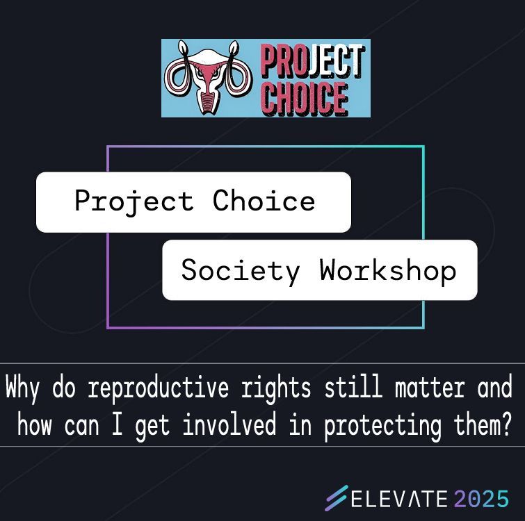 Our next workshop is from Queen’s University of Belfast Project Choice Society🎉 "Why Do Reproductive Rights Still Matter?" ✊

📅 Mark your calendars: 6th March
📍 Location: Queen’s Students’ Union
🎟️ Tickets: buff.ly/4gDVsdI