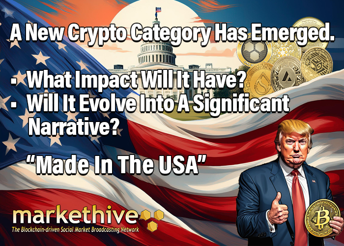 williams58_deb's tweet photo. The U.S. regulatory environment, particularly under SEC Chairman Gensler, has created a climate of fear and uncertainty for many cryptocurrency projects. This has led to a reluctance among many U.S.-based projects to fully disclose their origins and operations, hindering their growth and stifling innovation. The "American-made" label, once a badge of honor, has become a potential liability in the crypto space.

However, the recent election of Donald J. Trump as President has injected a wave of optimism into the U.S. crypto market. Trump's administration is widely perceived as being more pro-business and less interventionist than its predecessor. This has led to speculation that the regulatory environment for cryptocurrencies will become more permissive, allowing U.S.-based projects to flourish.

This article specifically examines the new category of cryptocurrencies labeled “Made In The USA," which pertains to those based in the United States. It delves into the potential significance of this narrative and highlights cryptocurrencies that could benefit from a Trump administration. Read the full article here… https://t.co/XIXbQXBGVz