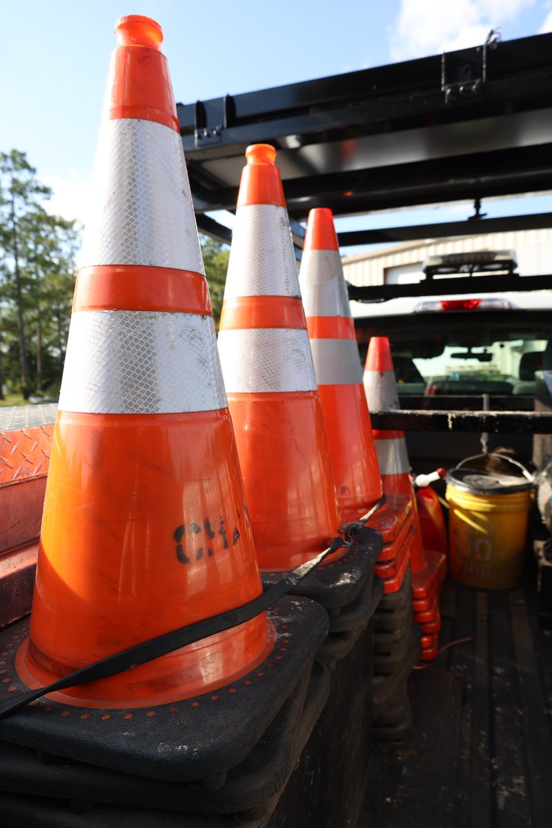 511Georgia's tweet image. CHAMP cones out? That’s your sign to #MoveOverSlowDown. Keep our patrollers safe! #511GA