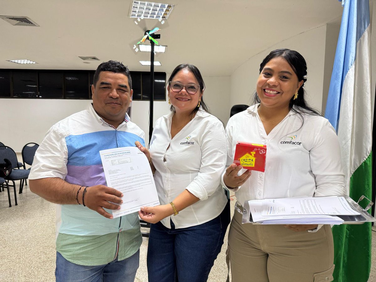 ¡Hoy es un día especial!
Realizamos  la entrega de 158 cartas de asignación a beneficiarios del Subsidio Familiar de Vivienda Comfacor y en colaboración con la Alcaldía  de Montería, <a href="/monterialcaldia/">Alcaldía de Montería</a> se entregaron los primeros subsidios complementarios.🏠🤝