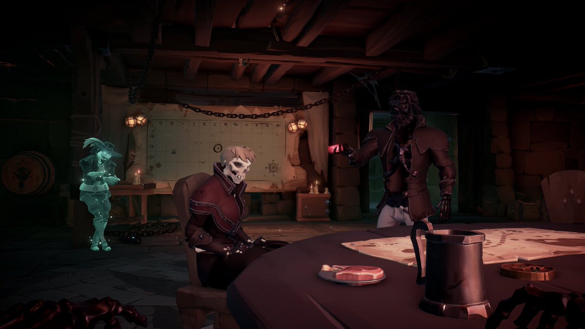 The new council has gathered once more to discuss our plans for the future... New orders for the Spanish... New plans... The new order will be upon us in no time... 

#SeaOfThieves <a href="/SeaOfThieves/">Sea of Thieves</a>