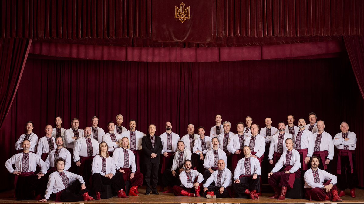 Celebrating 55 Years of Hoosli Ukrainian Male Chorus!📣

Join us for the afternoon show at the Desautels Concert Hall on March 1st at 2pm for an unforgettable afternoon of music, tradition, and celebration!

Link to tickets 🎟️: my.wso.ca/3331/3347