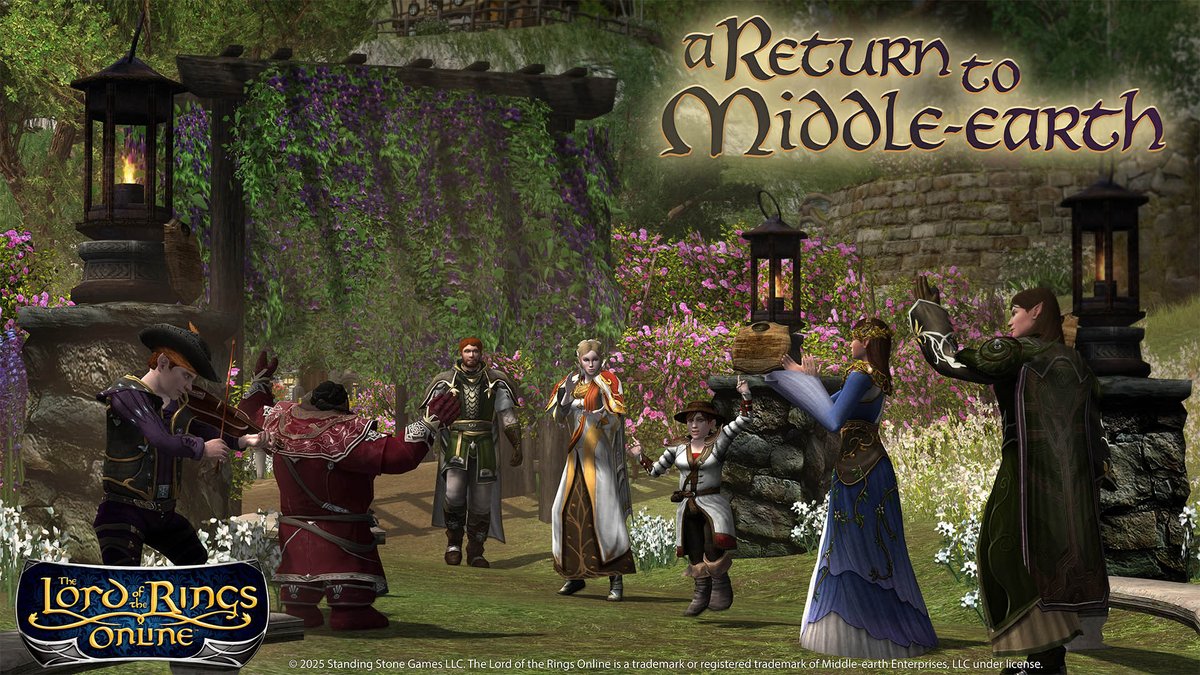 lotro's tweet image. The Lord of the Rings Online is excited to announce that four new 64-bit servers will make their debut on March 5th, 2025! You can get a link to more information in the comments. #LOTRO