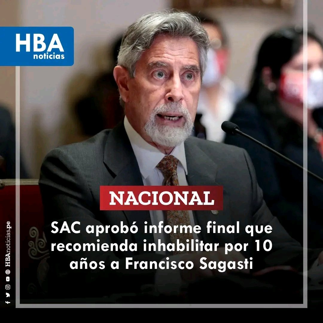 Miguel Gonzáles Santos (@mgonzalescallao) on Twitter photo El peor <a href="/congresoperu/">Congreso del Perú 🇵🇪</a> de la historia quiere inhabilitar a uno de los más honestos presidentes. <a href="/FSagasti/">Francisco Sagasti</a> uno de los pocos presidentes decentes en este país. Nada que comparar con los cabecillas del fujimorismo que quieren sacarlo de la escena política.
#EstamosContigoSagasti El peor <a href="/congresoperu/">Congreso del Perú 🇵🇪</a> de la historia quiere inhabilitar a uno de los más honestos presidentes. <a href="/FSagasti/">Francisco Sagasti</a> uno de los pocos presidentes decentes en este país. Nada que comparar con los cabecillas del fujimorismo que quieren sacarlo de la escena política.
#EstamosContigoSagasti