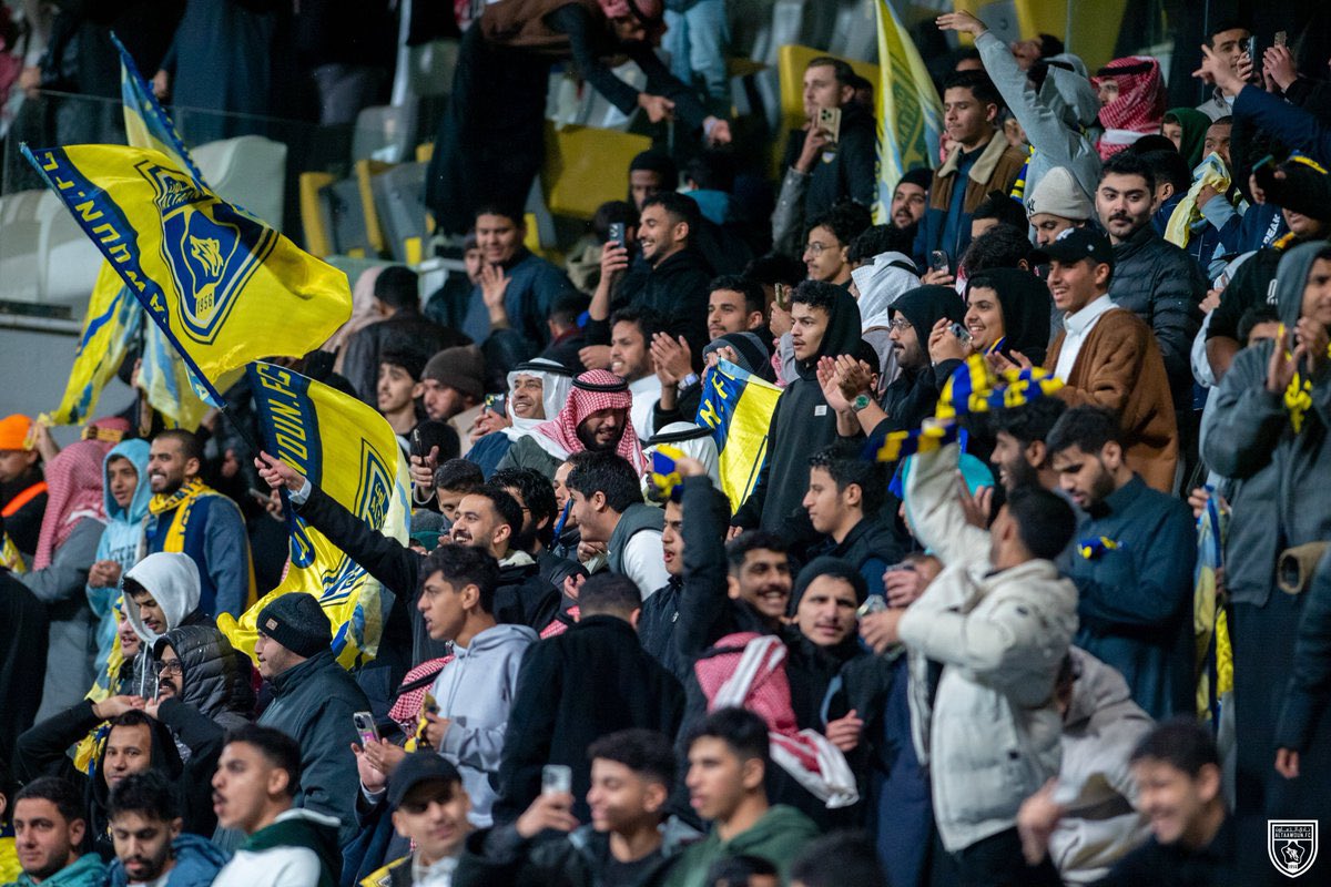 ألف مبرووك لجمهور الذئاب
شكرآ لحضوركم وتحفيزكم
تستاهلون الفررحة💛🖤💙

#دوري_أبطال_آسيا_2 
#التعاون_الوكره 
 #التعاون_في_اسيا
