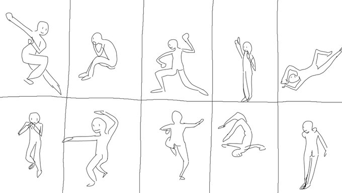 朝錬その261。
なんか今日は調子良い。人体構造とか関節とか深く考えずに見た目の印象でサッと線を引いたほうが上手くいく。 