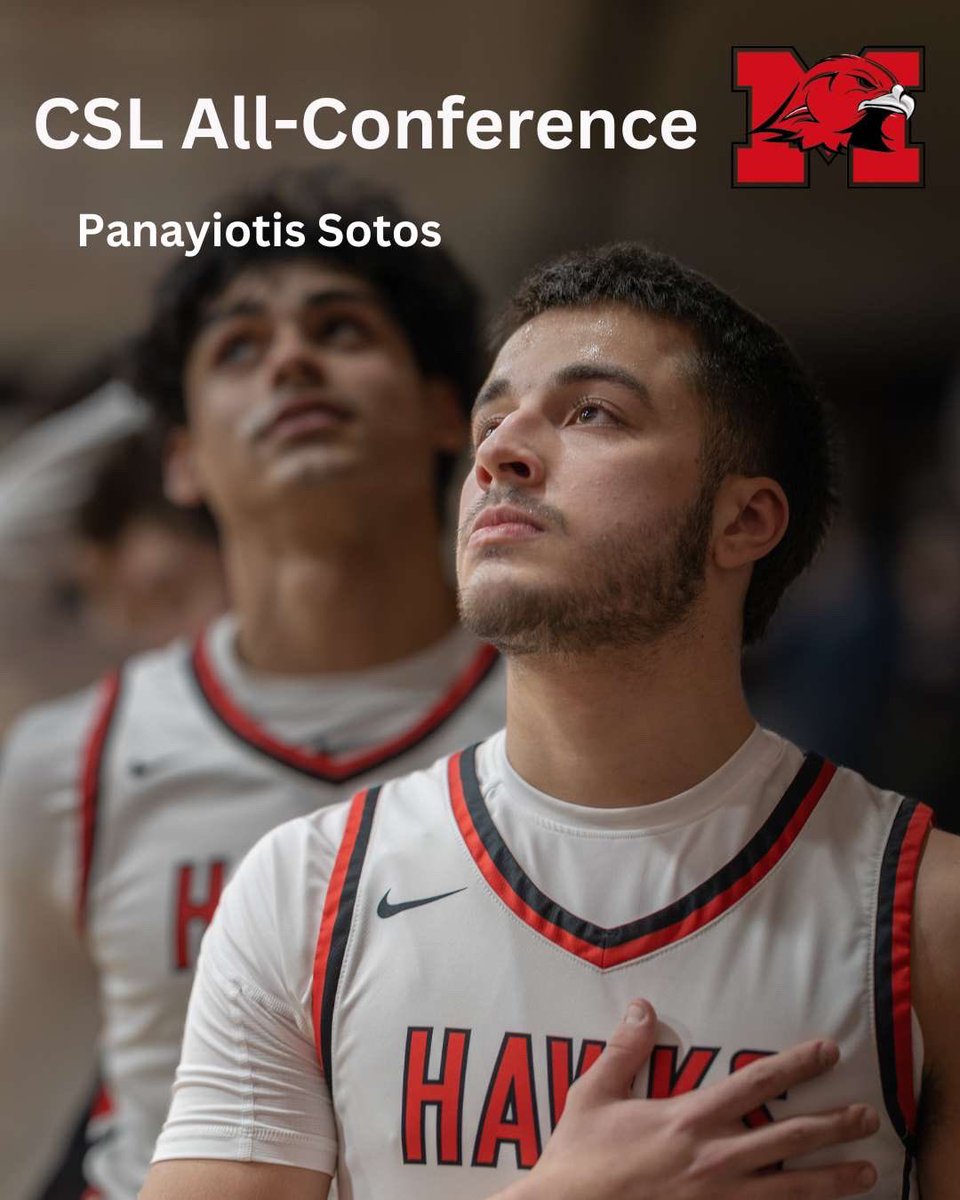 I’m honored to have received CSL All-Conference in back-to-back years. Thank you to all the coaches who voted for me. Most importantly I would like to thank all my teammates and coaches for pushing me to be better each and every day. Without them none of this would be possible!
