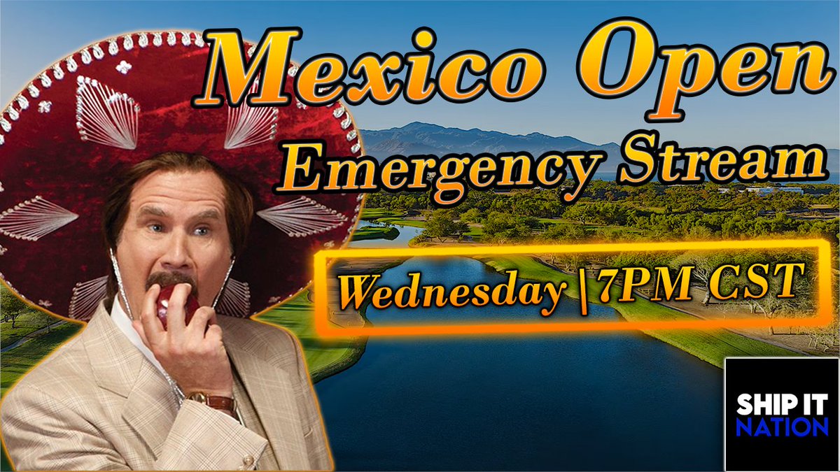 The Mexico Open | 2025

The One Guy I'm NOT playing: Watch the Stream

The One Guy I AM playing: Watch the Stream

Sleeper: Watch the Stream

🚨Tune into the Emergency Stream, we are live in an hour on the <a href="/ShipItNation/">Ship It Nation</a> YT Channel!🚨

Good luck this week!😁