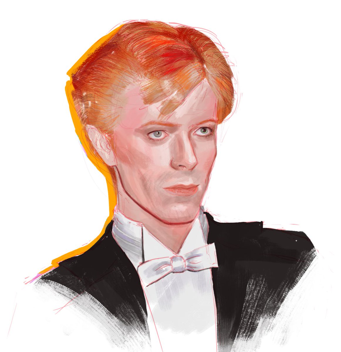 омг хочу з'їсти це волосся...
#скетч #украрт #davidbowie