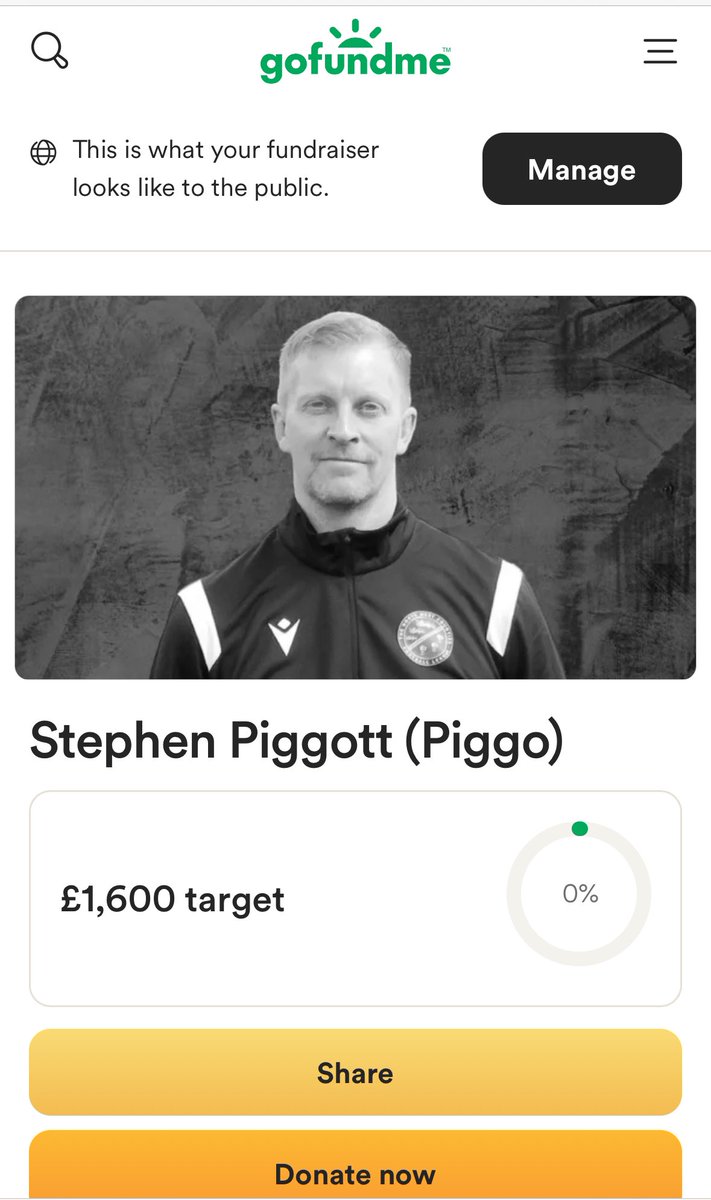 Hi everyone, 

We have decided to set up a go fund me page for our good friend Piggo to help his wife Lisa during this devastating time.

We would be grateful if you could have a read and help in anyway you can.

Let’s all show Piggo what he meant to us

gofund.me/c9196e45
