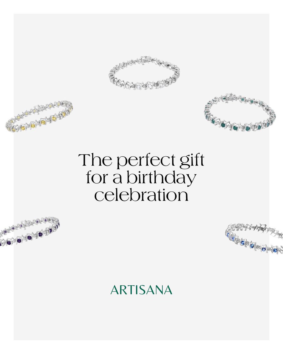 ArtisanaJewelry's tweet image. A perfect balance of elegance and meaning. 

Featuring lab-grown birthstones paired with 1/6 cttw round diamonds, this tennis bracelet crafted in silver adds a refined touch to any look.

Explore it now at 🌐artisanajewelry.com

#labgrown #labgrowndiamonds #labcreated
