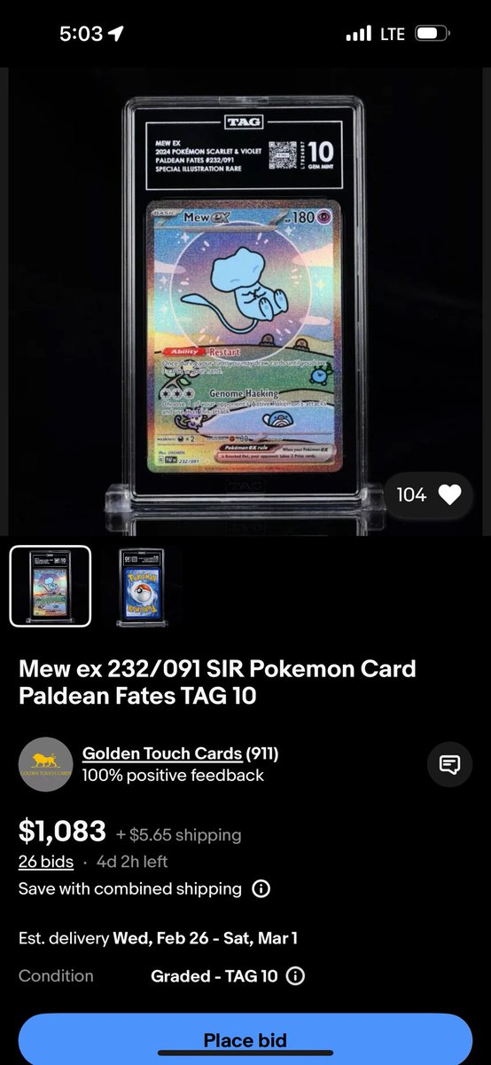 Invest4Succes's tweet image. I don’t know bout you but I like that TAG grade 10 over that PSA! So clean. I need to send my bubble mew in to TAG asap! #taggrading