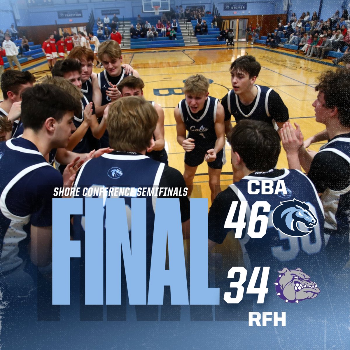 A total team effort to advance to the Shore Conference Championship game‼️

We will see you on Friday night, Colts fans!

#MenForBrotherhood