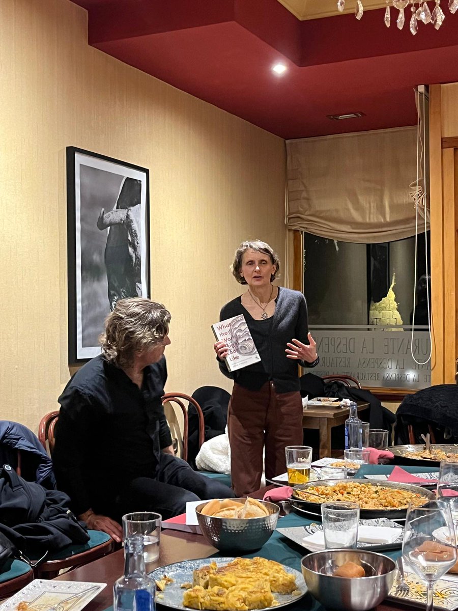 NTranscanadian's tweet photo. We’re kickstarting our third RESHAP International Research Workshop in Salamanca with a get-together, and a round of book presentations by our team members and colleagues. Looking forward to more tomorrow! #NarrativesofHappinessandResilience https://t.co/DuyB3uY9vo