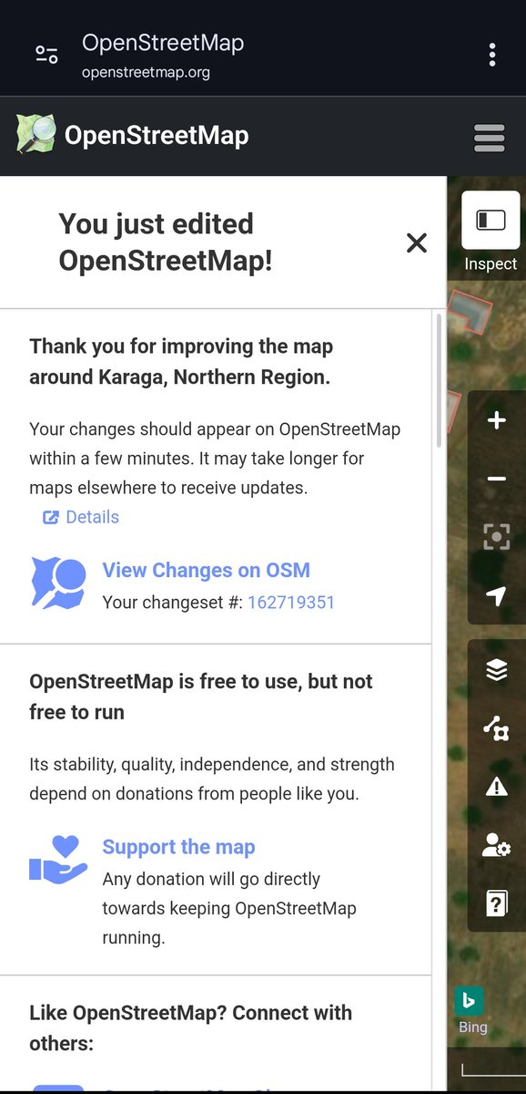 _Hijab_Girl1's tweet image. Day 19 of 28 Days Mapping Challenge. Mapped some trees using the ID editor OpenstreetMap App #28DaysMapping Challenge #OSM #MapWithLove #MapChallenge #28for28 #OSMGhana