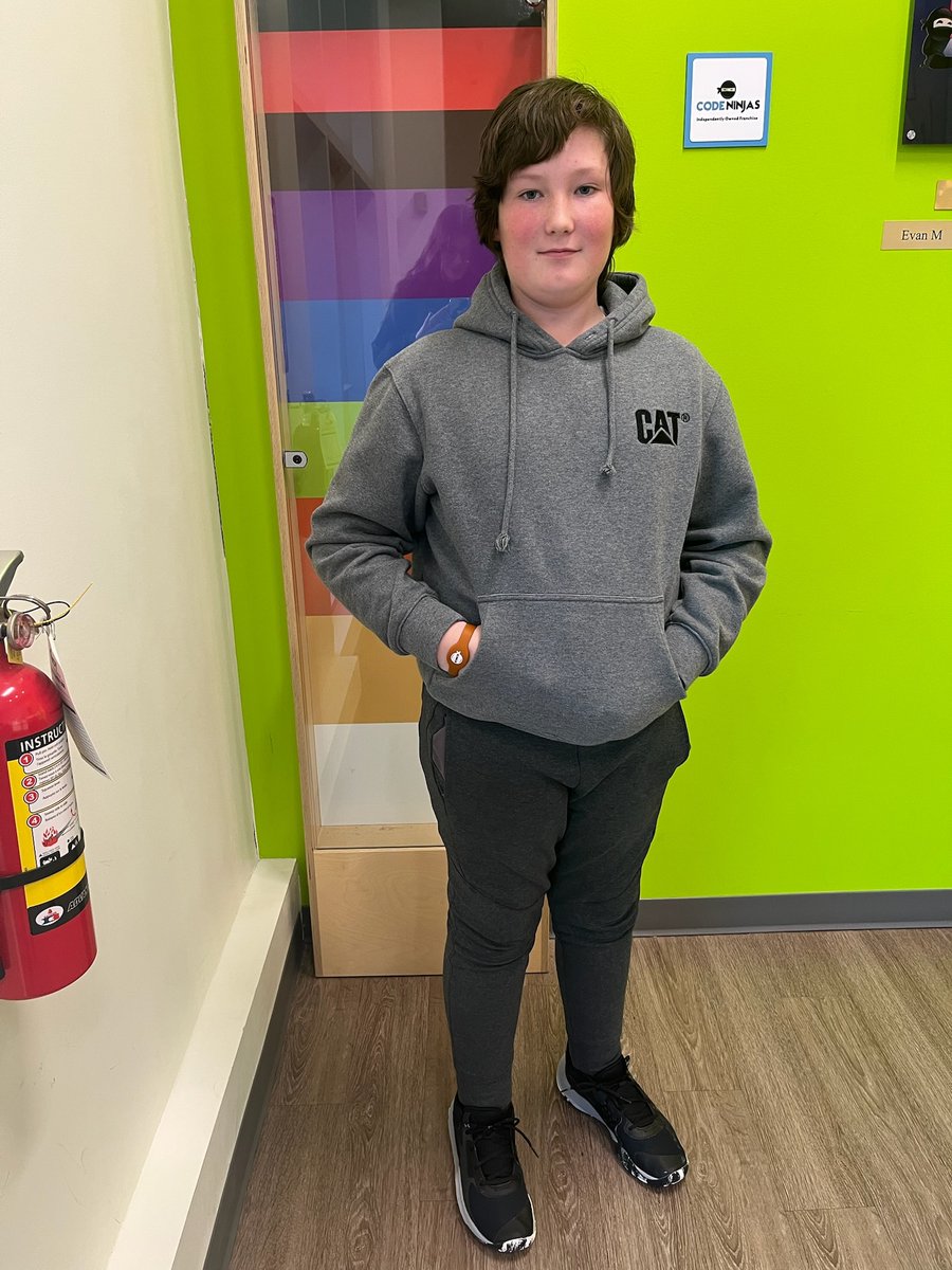 CodeNinjasWin's tweet image. A Brown Belt and a world of possibilities! 🌟 Ninja Blake is now tackling complex coding challenges with confidence. 💻✨ #CodeToCreate #CodeNinjasBeltUp
