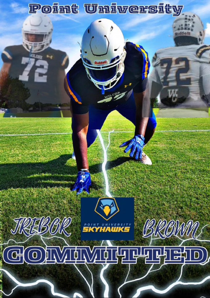 Blessed to say I am fully committed to Point University. Go Skyhawks!! <a href="/RobStowe4/">Coach Rob Stowe</a> <a href="/coachzeiders/">Trevor Zeiders</a> <a href="/PointFootball/">Point University Football</a> <a href="/RecruitGa/">Recruit Georgia</a> <a href="/TheOriginal_Leo/">🖤Katt Devereux🖤</a> <a href="/3rd__Generation/">Stan McCormick</a>