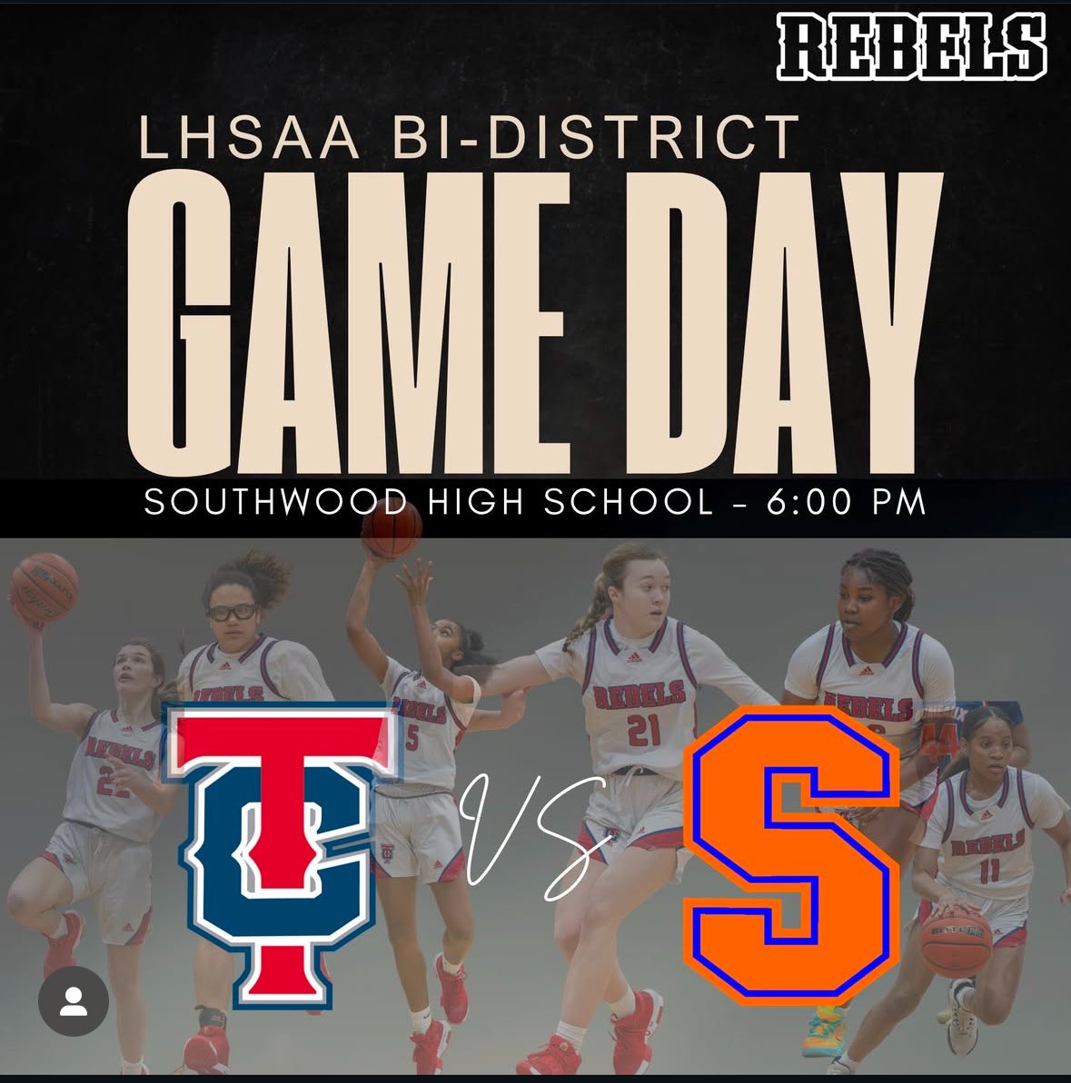 Gd luck to Kylah, Nylah Floyd&amp; the lady Rebels tonight