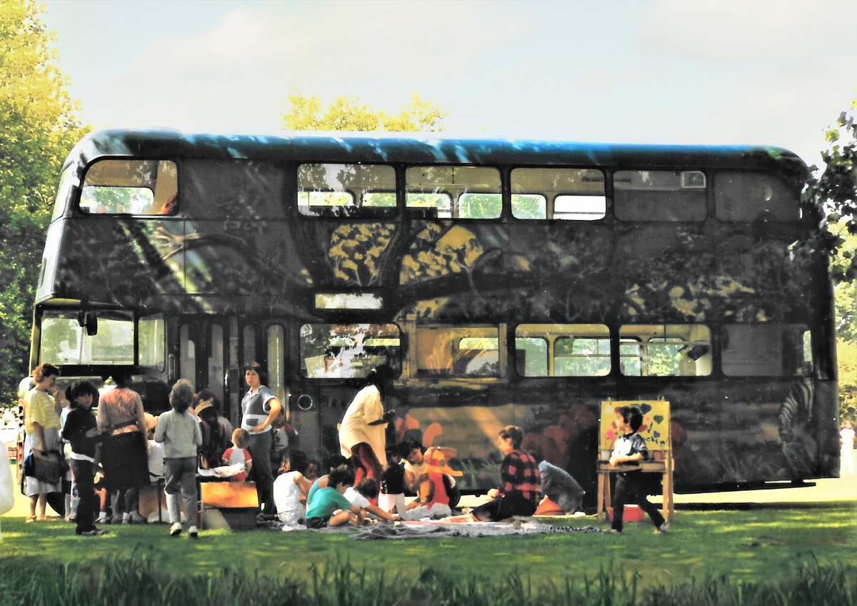 Did you know that Hackney Playbus has had 8 buses in its 50 year history? Learn more about our play vehicles here: buff.ly/3CJNYr7