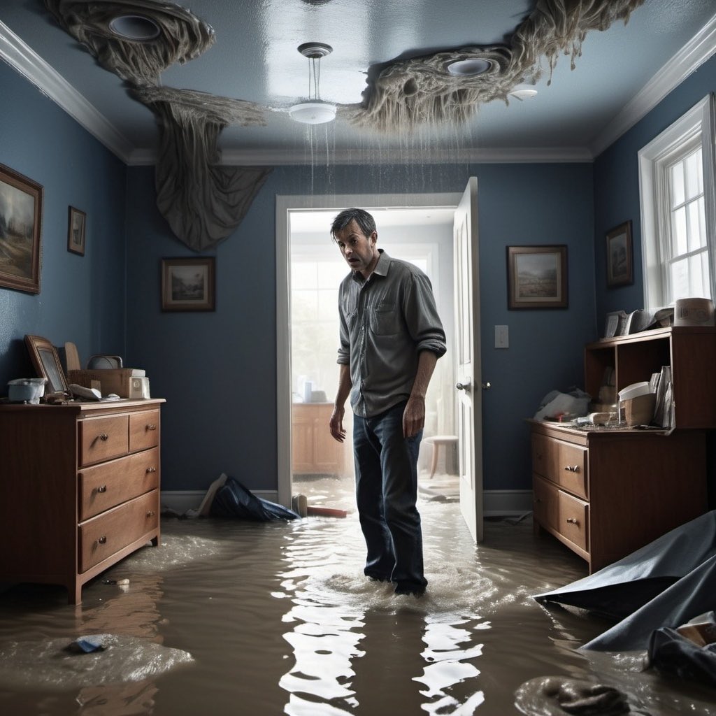 SPElkGrove's tweet photo. Flooding can be devastating. Let SERVPRO make it “Like It Never Even Happened”! #servpro #flooding #waterdamage #roofleak https://t.co/ASrNZczism