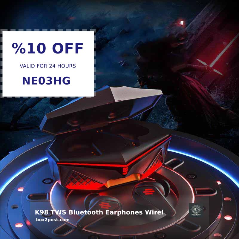 box2post's tweet photo. Check out this product 😍 K98 TWS Bluetooth Earphones, Wireless Sports and Gaming Headset 😍 
by BOX2POST starting at £26.00. 
Shop now 👉👉 https://t.co/pW0R8ZZa4K https://t.co/a8eoyUCN7E