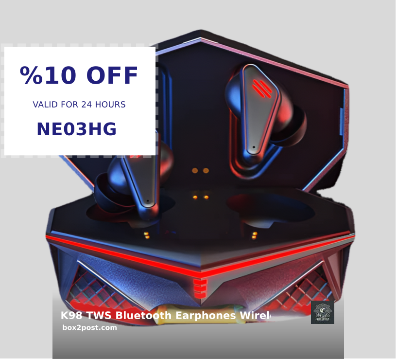 box2post's tweet photo. Check out this product 😍 K98 TWS Bluetooth Earphones, Wireless Sports and Gaming Headset 😍 
by BOX2POST starting at £26.00. 
Shop now 👉👉 https://t.co/pW0R8ZZa4K https://t.co/a8eoyUCN7E