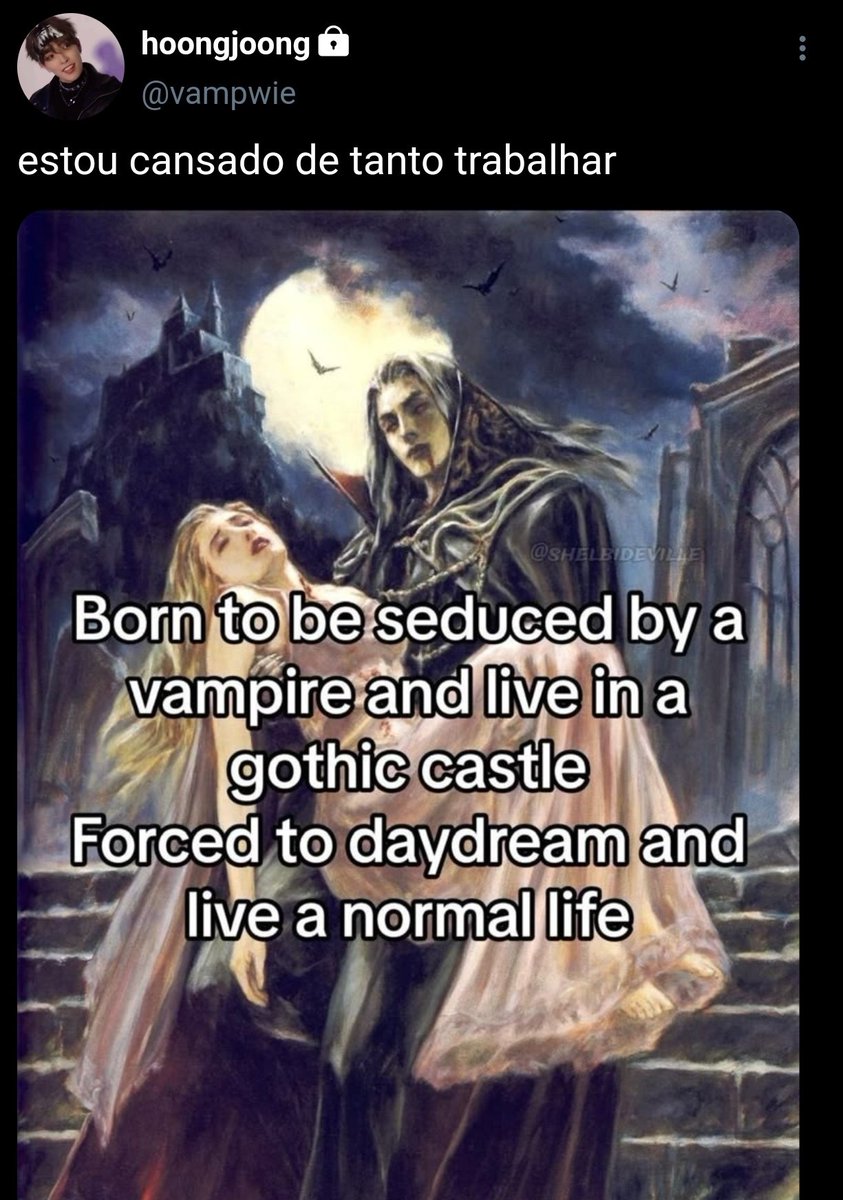 seongjoong/matz au onde hongjoong é obcecado por vampiros e seonghwa é um vampiro milenial