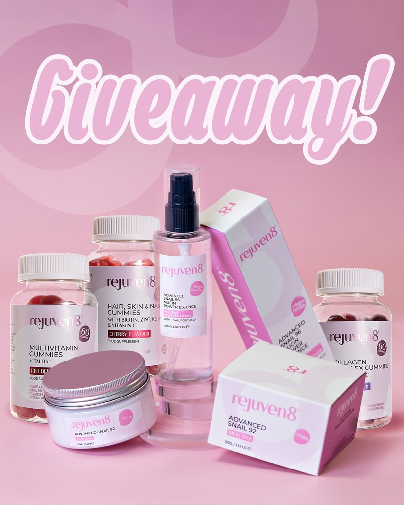 The Skinny Food Co (@skinnyfoodco) on Twitter photo 🎉 GIVEAWAY 🎉
Win R8 NEW Snail Creams + Collagen Gummies, Hair, Skin & Nails Gummies, and Multivitamins!
How to enter:
Like & Share this post
Follow <a href="/skinnyfoodco/">The Skinny Food Co</a> & @rejuven8beautyco
Engage with our latest posts
Tag a friend!
UK only. Winner announced 26/02/25! 🤩 🎉 GIVEAWAY 🎉
Win R8 NEW Snail Creams + Collagen Gummies, Hair, Skin & Nails Gummies, and Multivitamins!
How to enter:
Like & Share this post
Follow <a href="/skinnyfoodco/">The Skinny Food Co</a> & @rejuven8beautyco
Engage with our latest posts
Tag a friend!
UK only. Winner announced 26/02/25! 🤩
