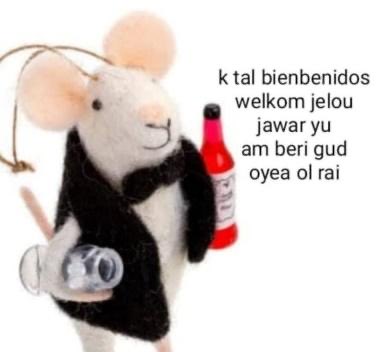 Yo después de mi primera clase de inglés