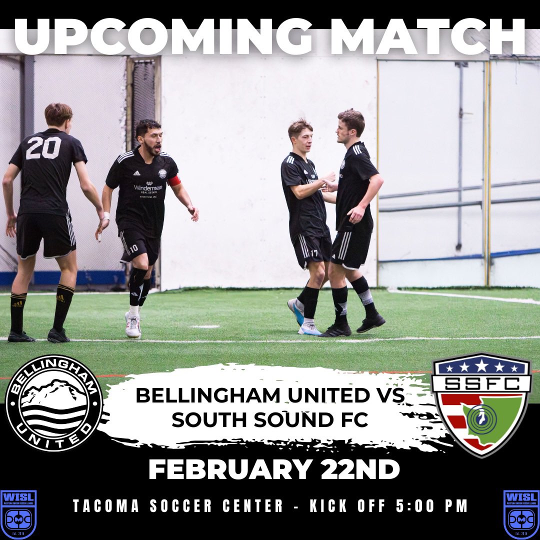 This weekend‼️

Your BUFC Men are in the WISL semifinals against South Sound FC. Kickoff is 5:00 at the Tacoma Soccer Center. If you can’t make the game, be sure to watch the livestream! #gohammers
