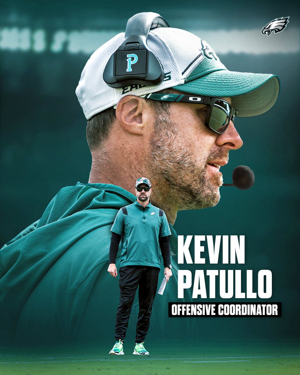 Kevin Patullo has been named our Offensive Coordinator.

#FlyEaglesFly